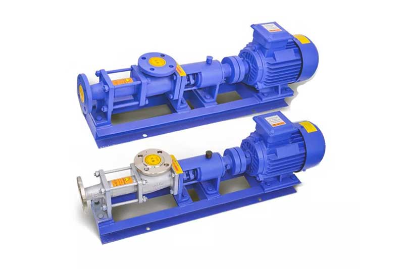 Stainless Steel Screw Pump mud progressive cavity pump helical rotor mono screw oil slurry sludge pumps